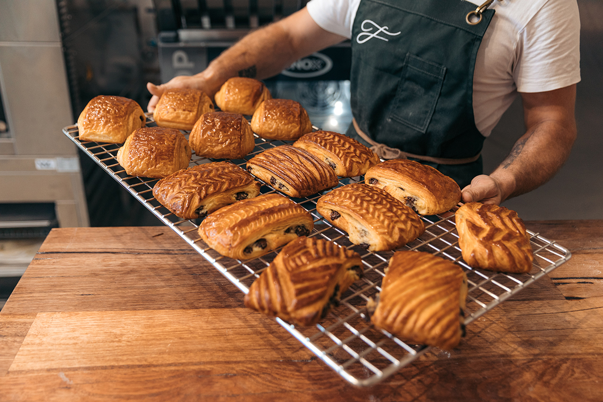 Croissants at Franquette, Mt Tamborine (image by Two Birds Social)