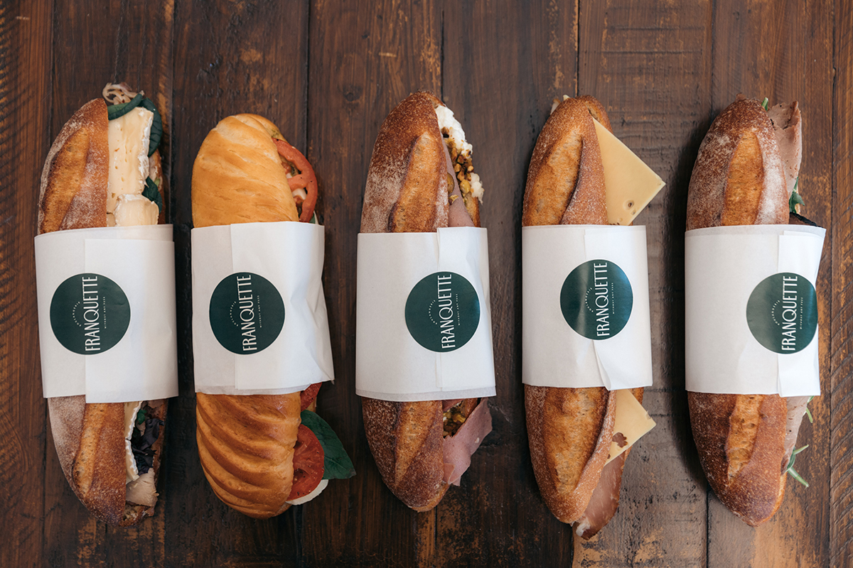 Sandwiches at Franquette, Mt Tamborine (image by Two Birds Social)