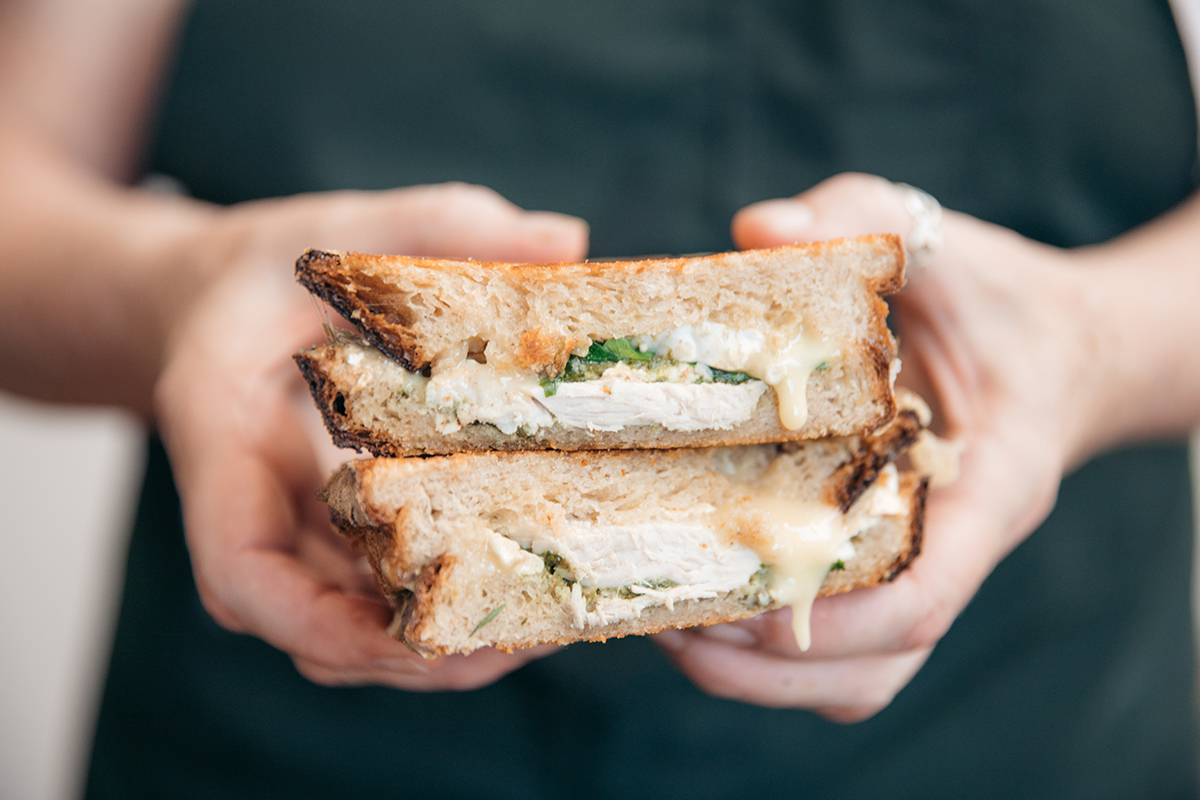 Toasted sandwich at Franquette, Mt Tamborine (image byTwo Birds Social)