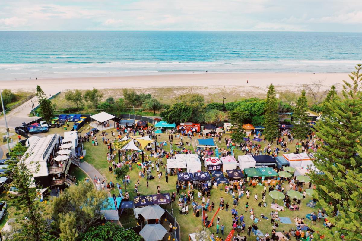 Crafted Beer and Cider Festival, Kurrawa Park (image supplied)