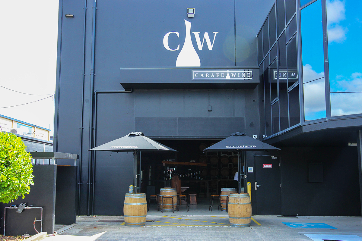 Carafe Wine exterior, Southport (Image: © 2023 Inside Gold Coast)