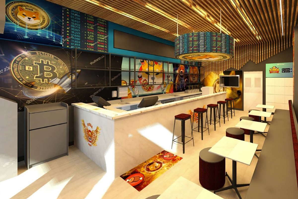 Render of the interior of Shiba Wings, Surfers Paradise (image supplied)