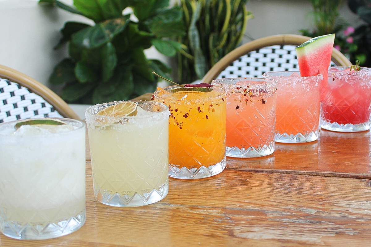 Patrón cocktails at The Collective (image supplied)