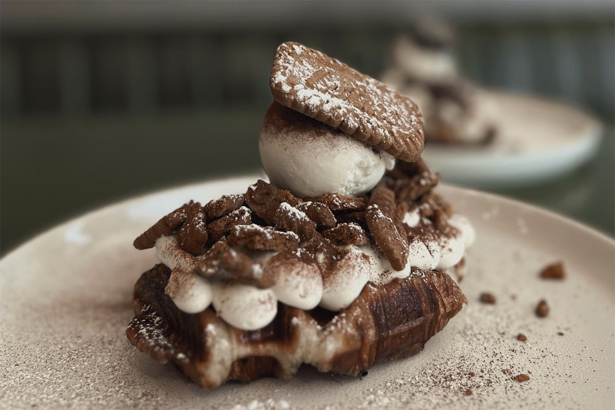 Biscoff Croffle, Sens Coffee QSV, Southport (image supplied)