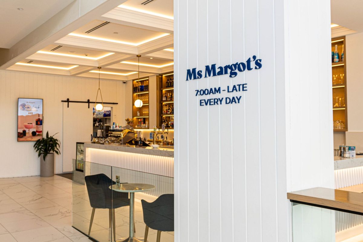 Ms Margots located inside Hilton Surfers Paradise (Image: © 2023 Inside Gold Coast)