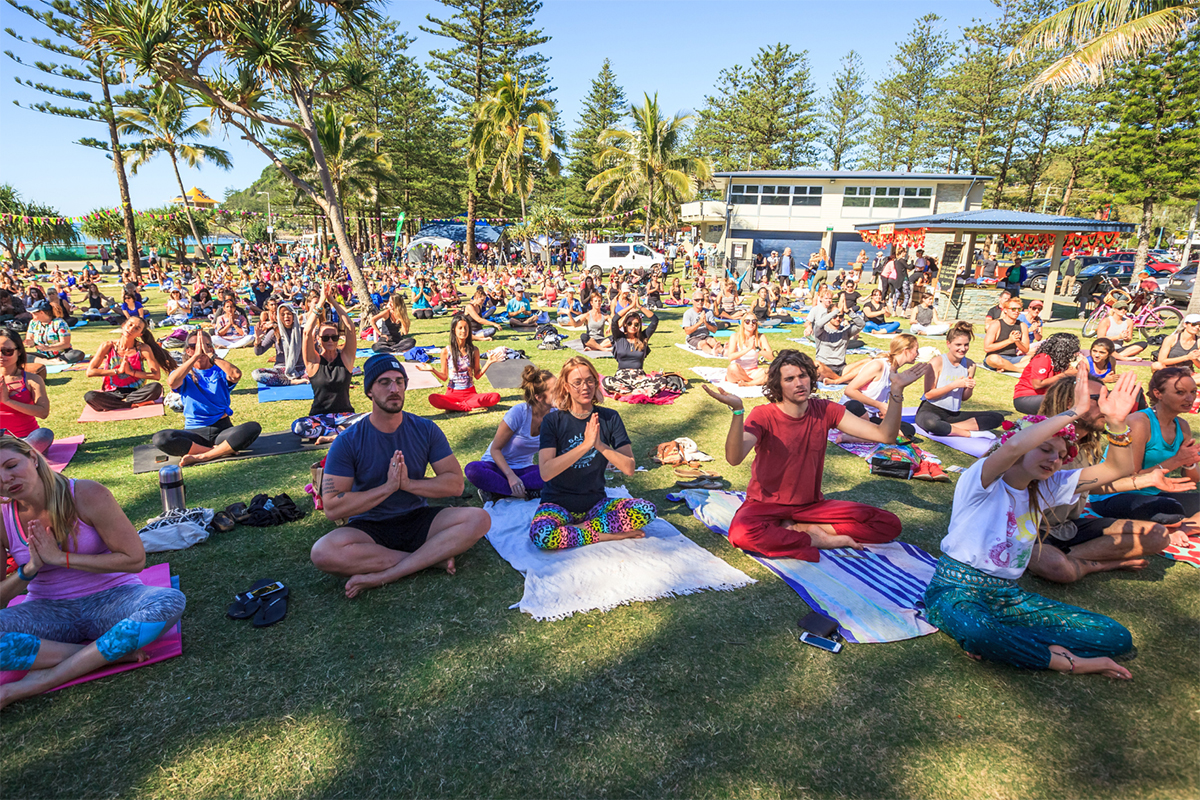 The Yoga Day Festival Gold Coast (image supplied)