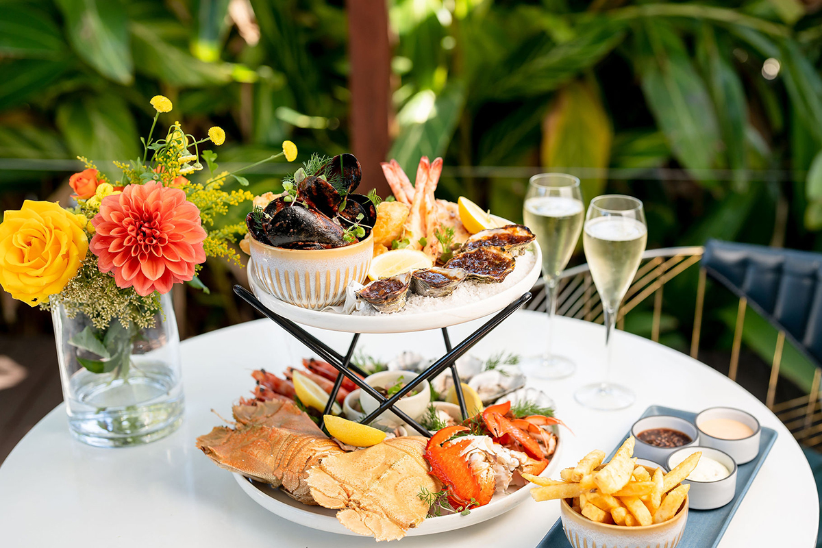 Garden Kitchen & Bar seafood platter for Mother’s Day (image supplied)