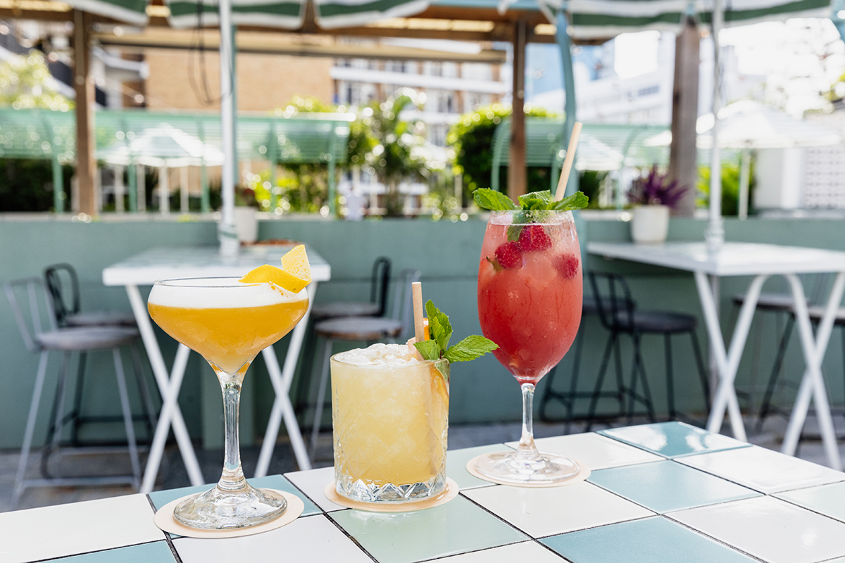 Cocktails at The Island, Surfers Paradise (image supplied)