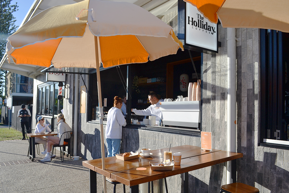 The Holliday Coffee, Nobby Beach (Image: © 2023 Inside Gold Coast)