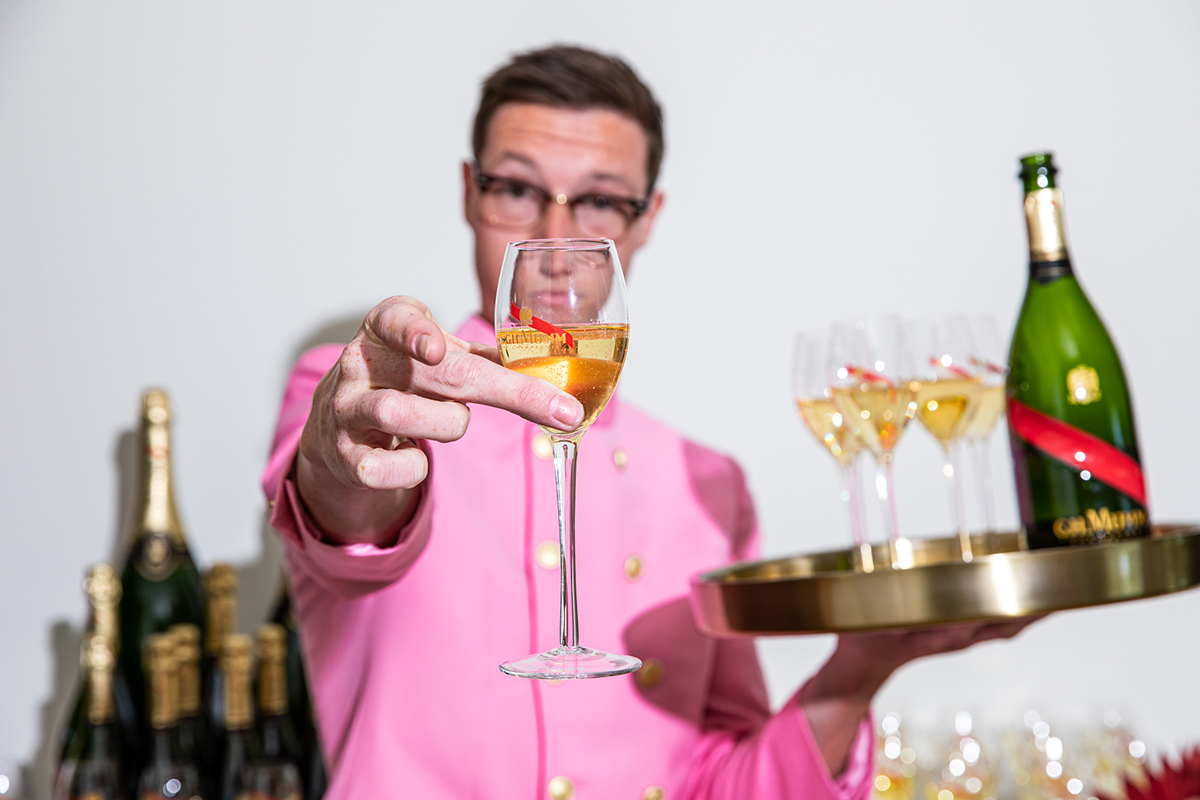 Director of Champagne, Bazaar Marketplace, QT Gold Coast (image supplied)