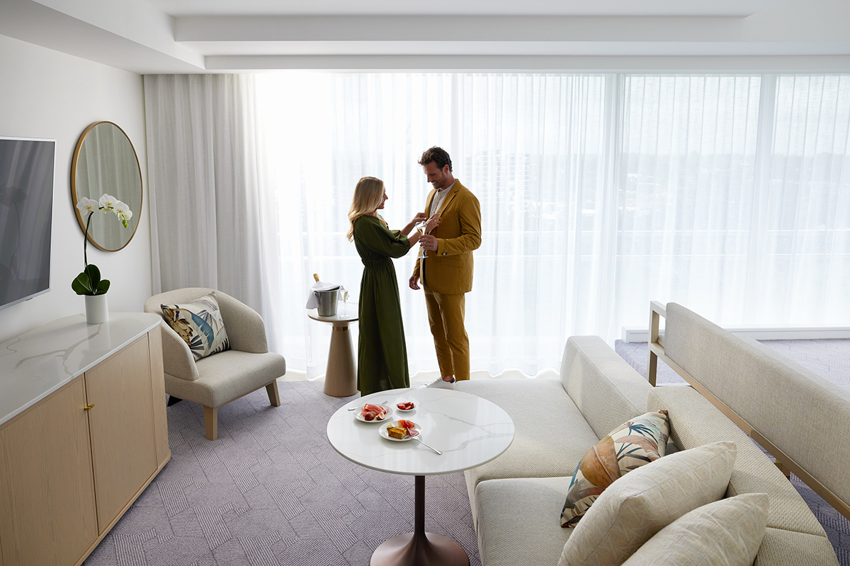 RACV Royal Pines Spa Suite (image supplied)