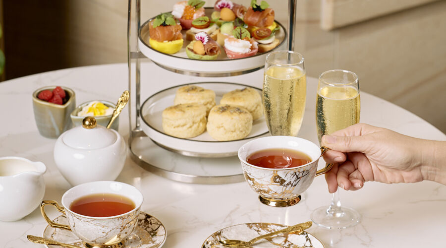 Chapter & Verse Bar and Lounge High Tea collaboration with Cristina Re (image supplied)