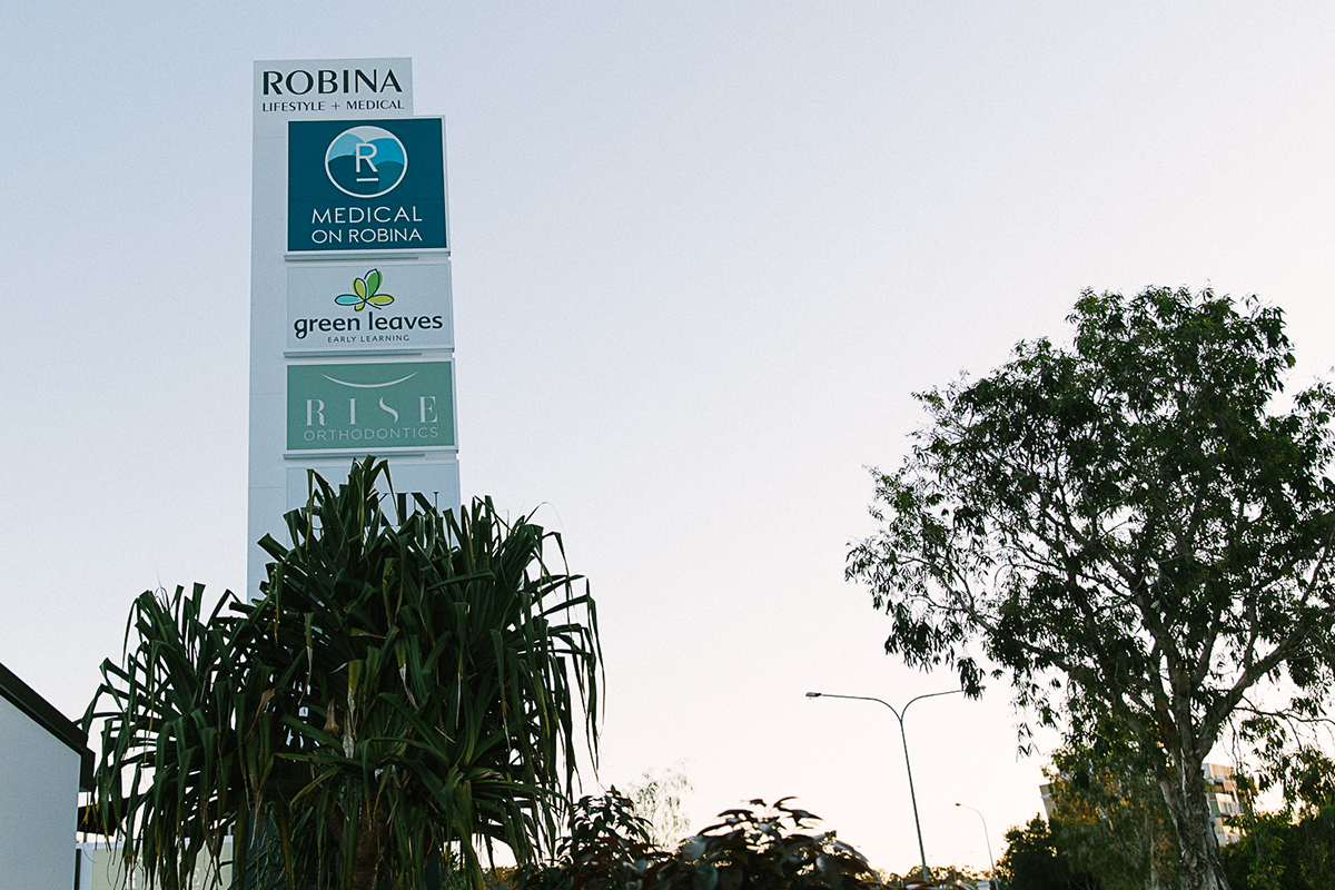Exterior sign, Medical on Robina, Robina (image supplied)