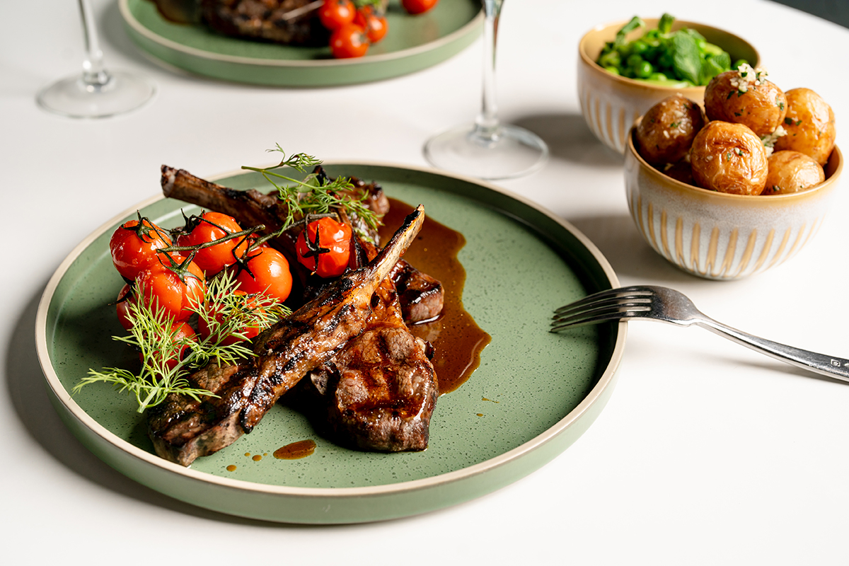 Milly Hill lamb cutlets, at The Star Gold Coast, Broadbeach (image supplied)
