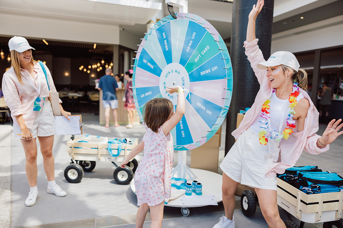 Paradise Centre Spin & Win (image supplied)