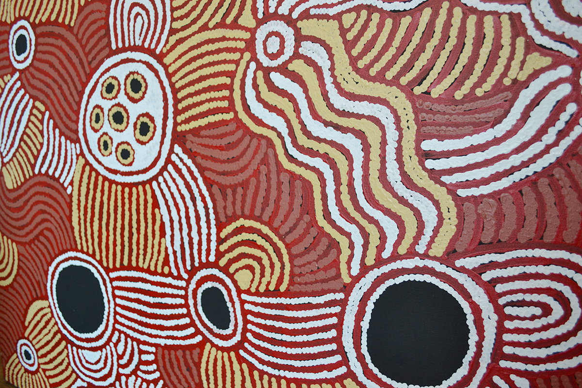 Close up of art at Art Yarramunua Gallery, Burleigh Heads (Image: © 2023 Inside Gold Coast)