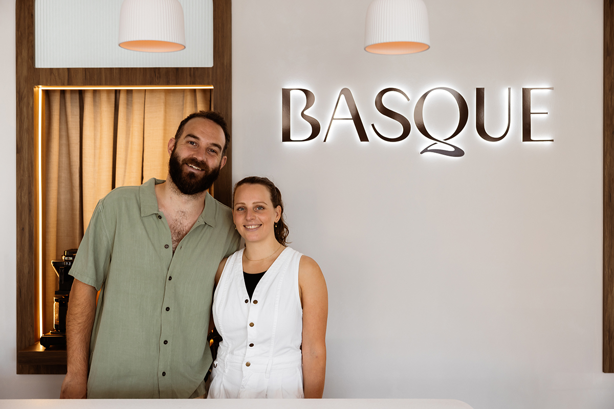 Zac and Laura, owners of Basque, Chirn Park (Image: © 2023 Inside Gold Coast)