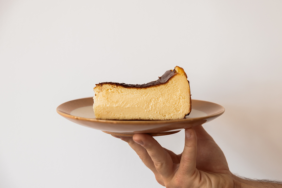 Cheesecake at Basque, Chirn Park (Image: © 2023 Inside Gold Coast)