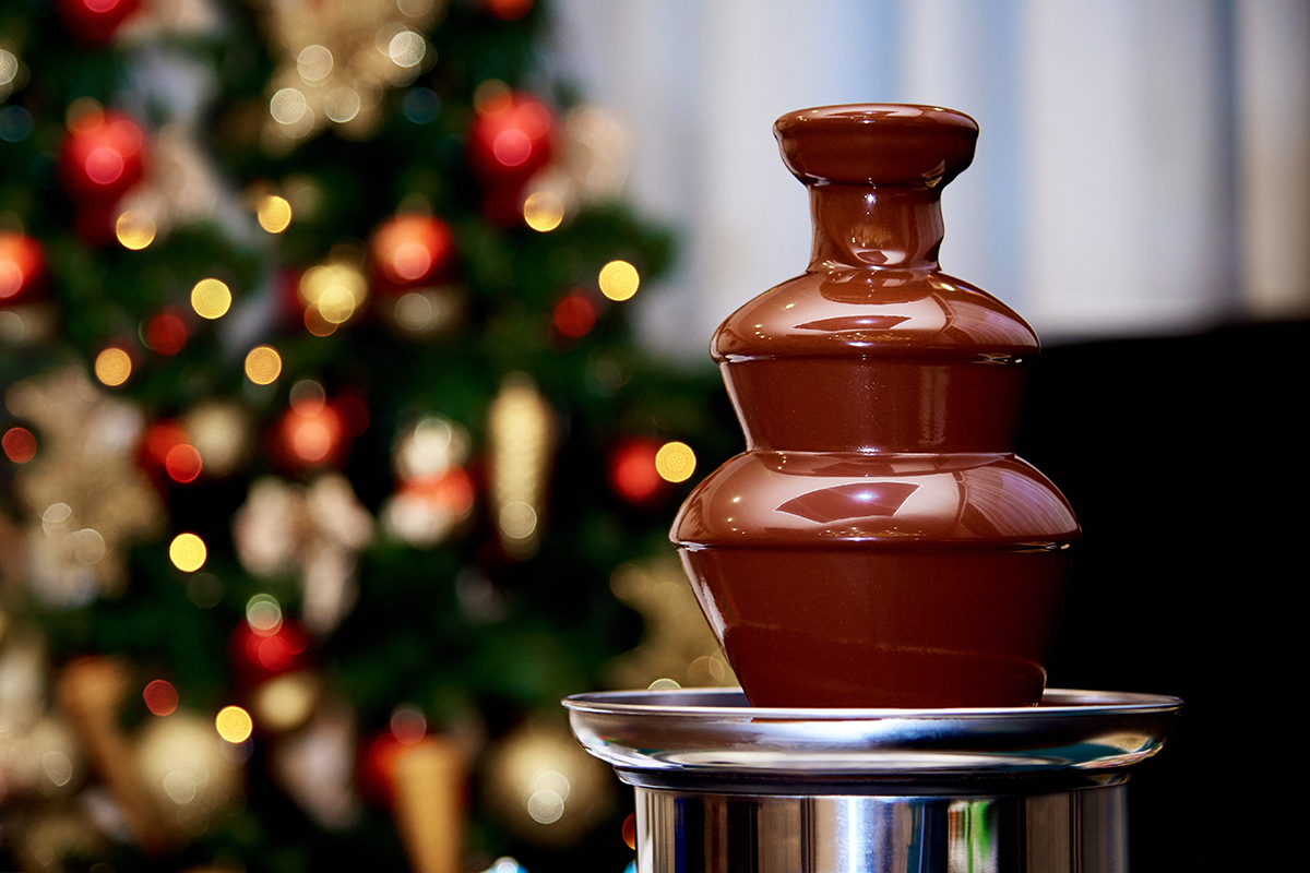 Hot chocolate fountain (image supplied)