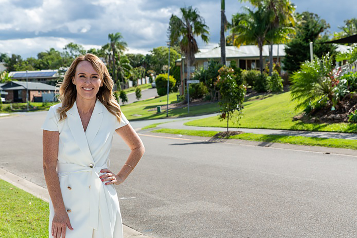 Naomi Fowler, the Barefoot Candidate (image supplied)