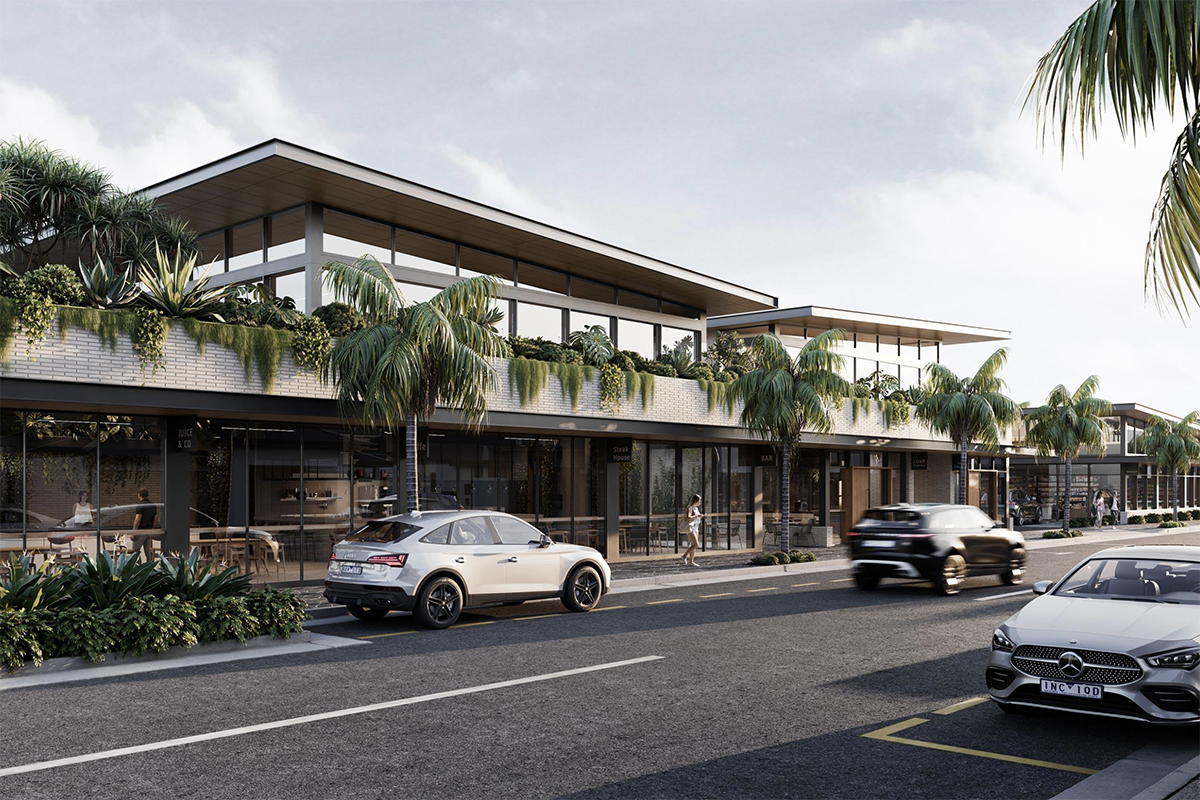 The Oxley 1823, Nobby Beach, Render by BDA (image supplied)