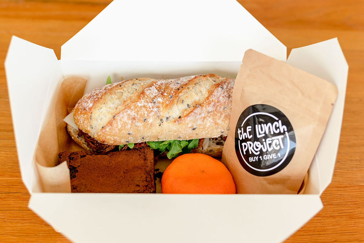 Lunch box, The Lunch Project (Image supplied by Two Birds Social)