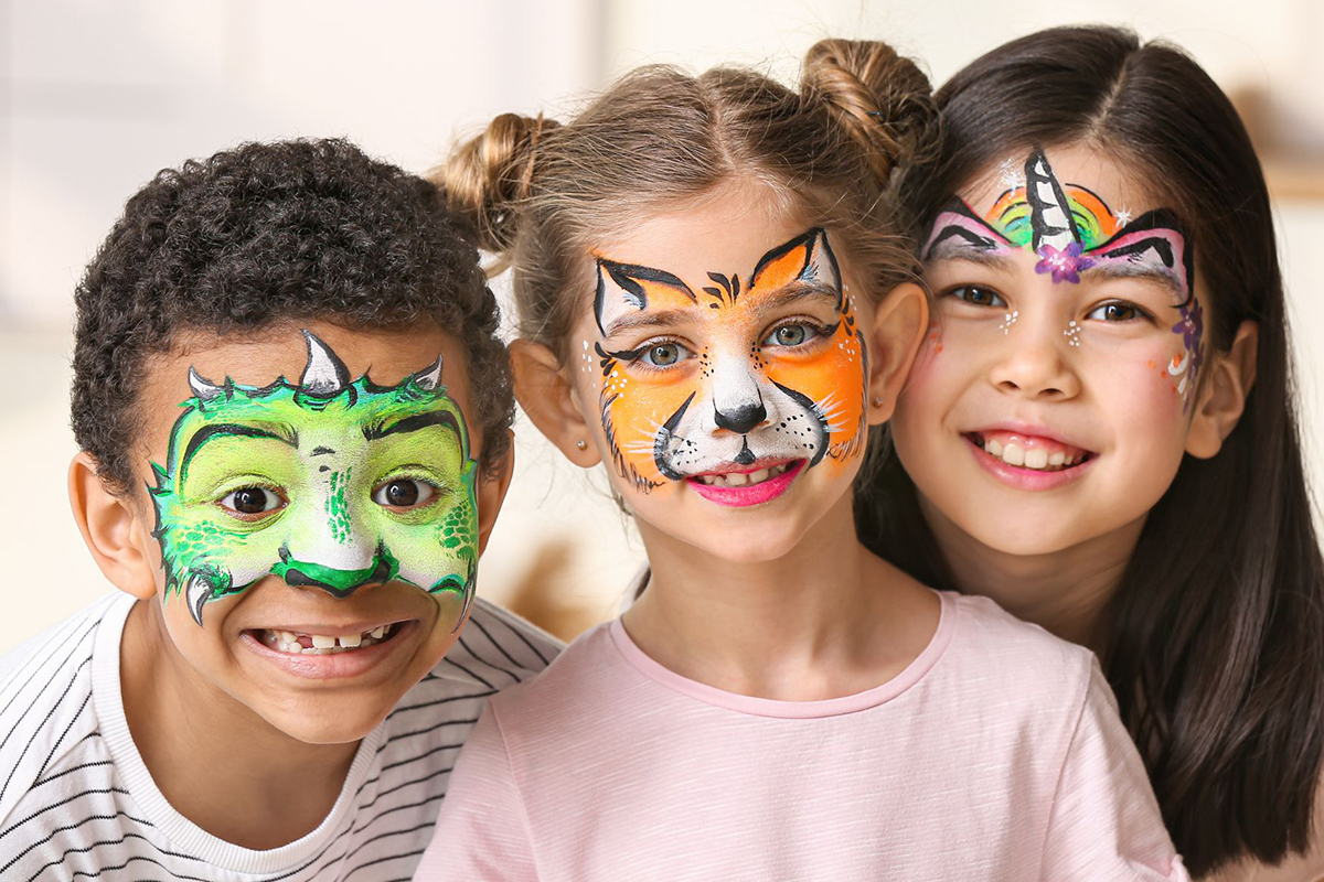 Face painting, Novotel Surfers Paradise (image supplied)