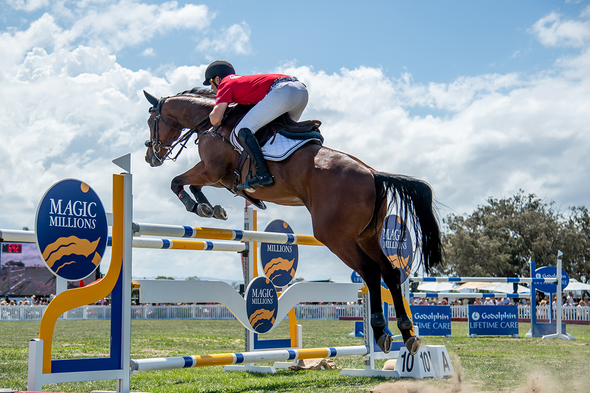 Pacific Fair Magic Millions Polo, Showjumping (image supplied)