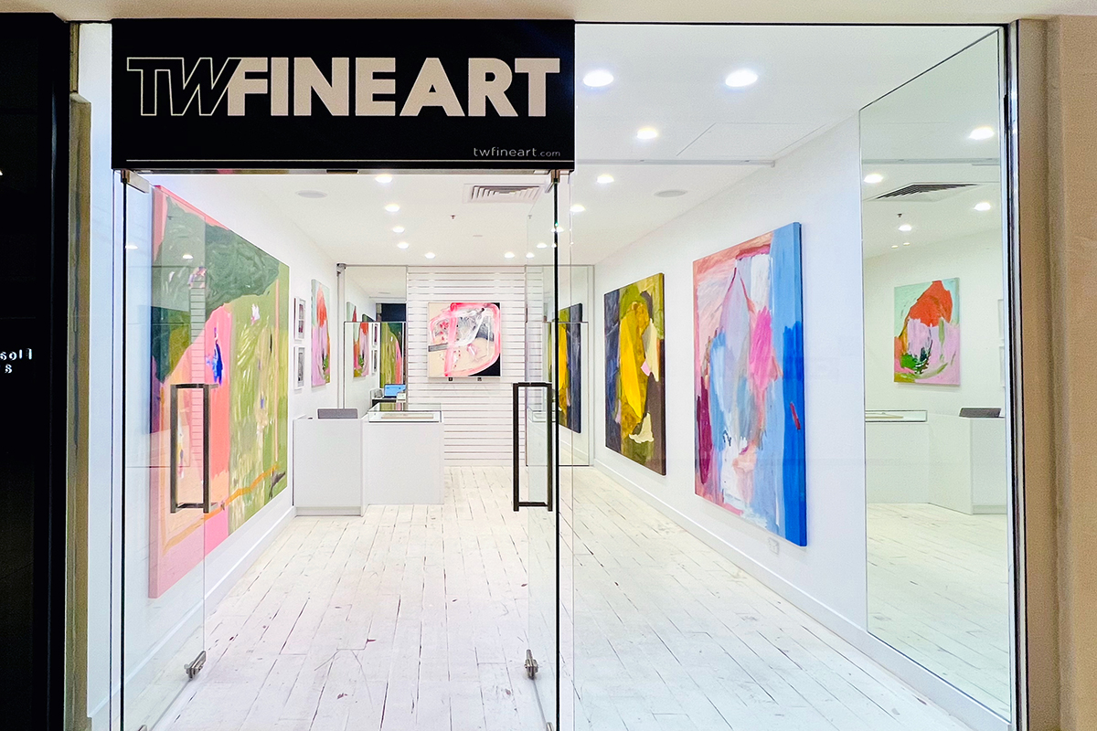 TWFINEART Pop Up, Oasis Shopping Centre, Broadbeach (image supplied)