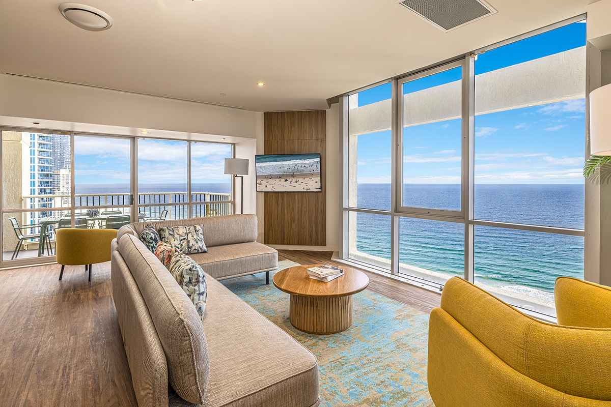 Revamped penthouse, Novotel Surfers Paradise (image supplied)