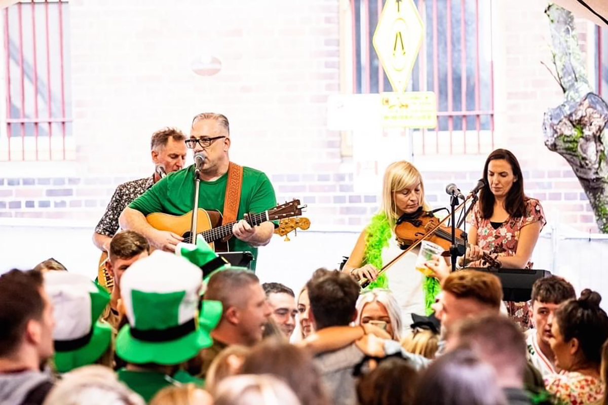 Darcy Arms St Patrick’s Day festival (image supplied)