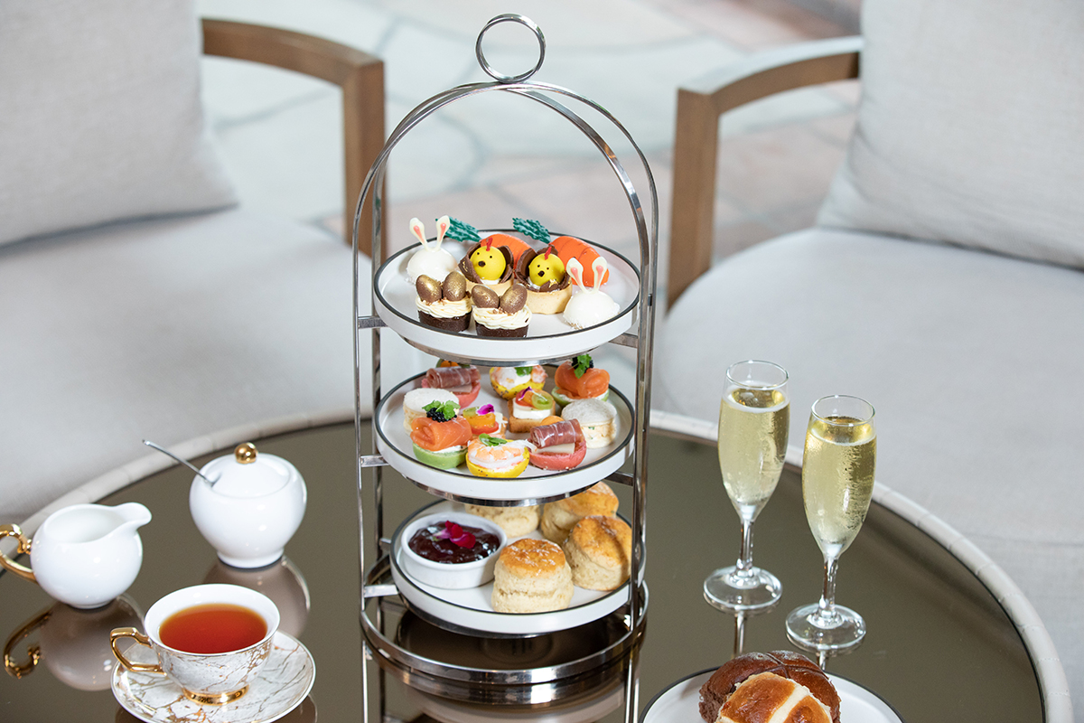 JW Marriott's Easter-Themed High Tea (image supplied)