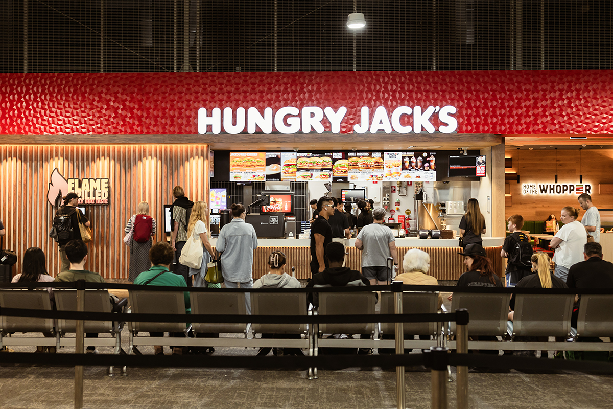 Hungry Jacks at the Gold Coast Airport (Image: © 2024 Inside Gold Coast)
