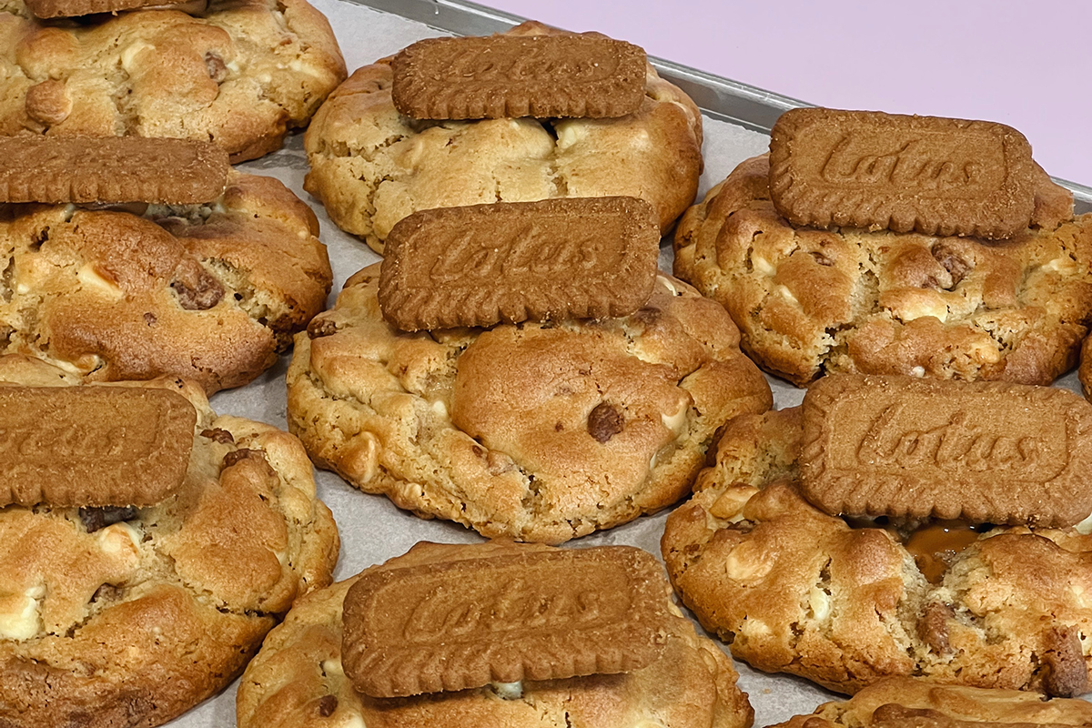 Brooki Bakehouse Biscoff Cookies (image supplied)