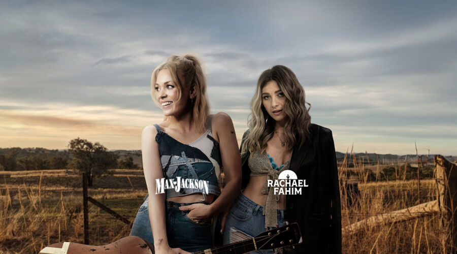 Country Music Double Headline: Max Jackson & Rachael Fahim Live on the Lawn (image supplied)