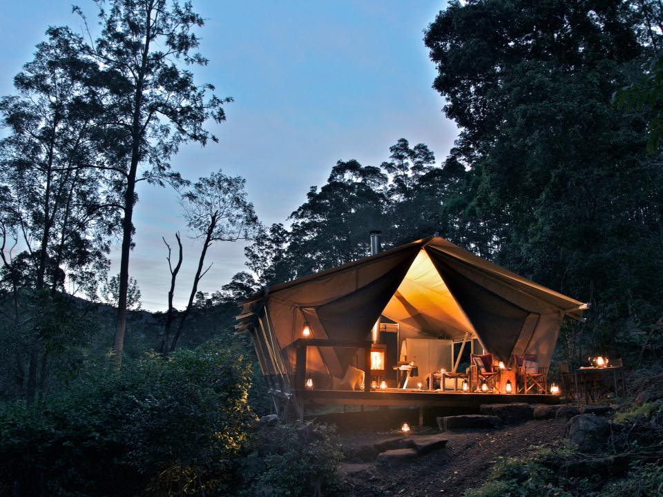 Nightfall Camp, Lamington National Park (image supplied)