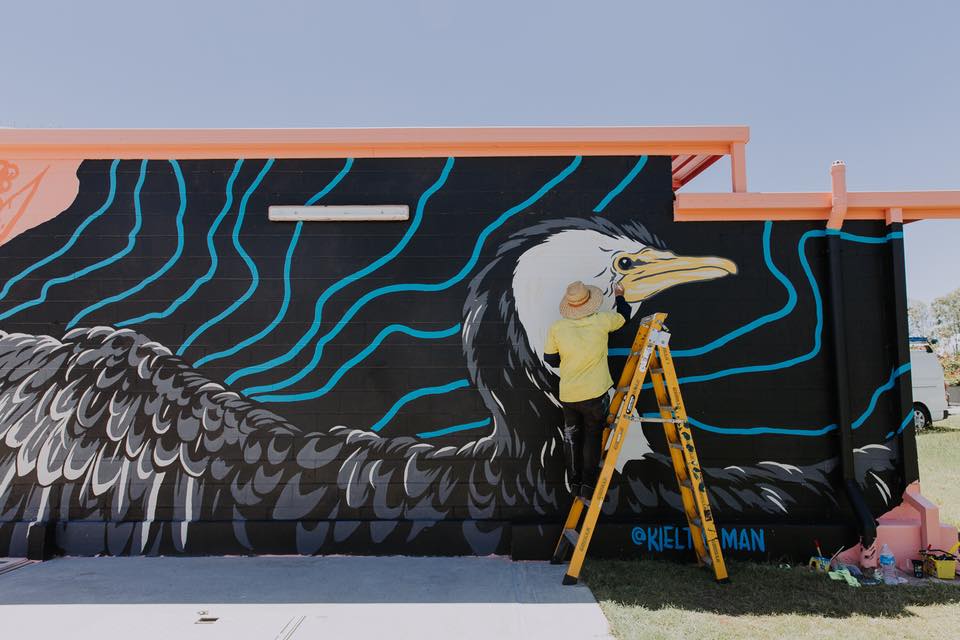 Water Walls Project mural by Kiel Tillman (image supplied)