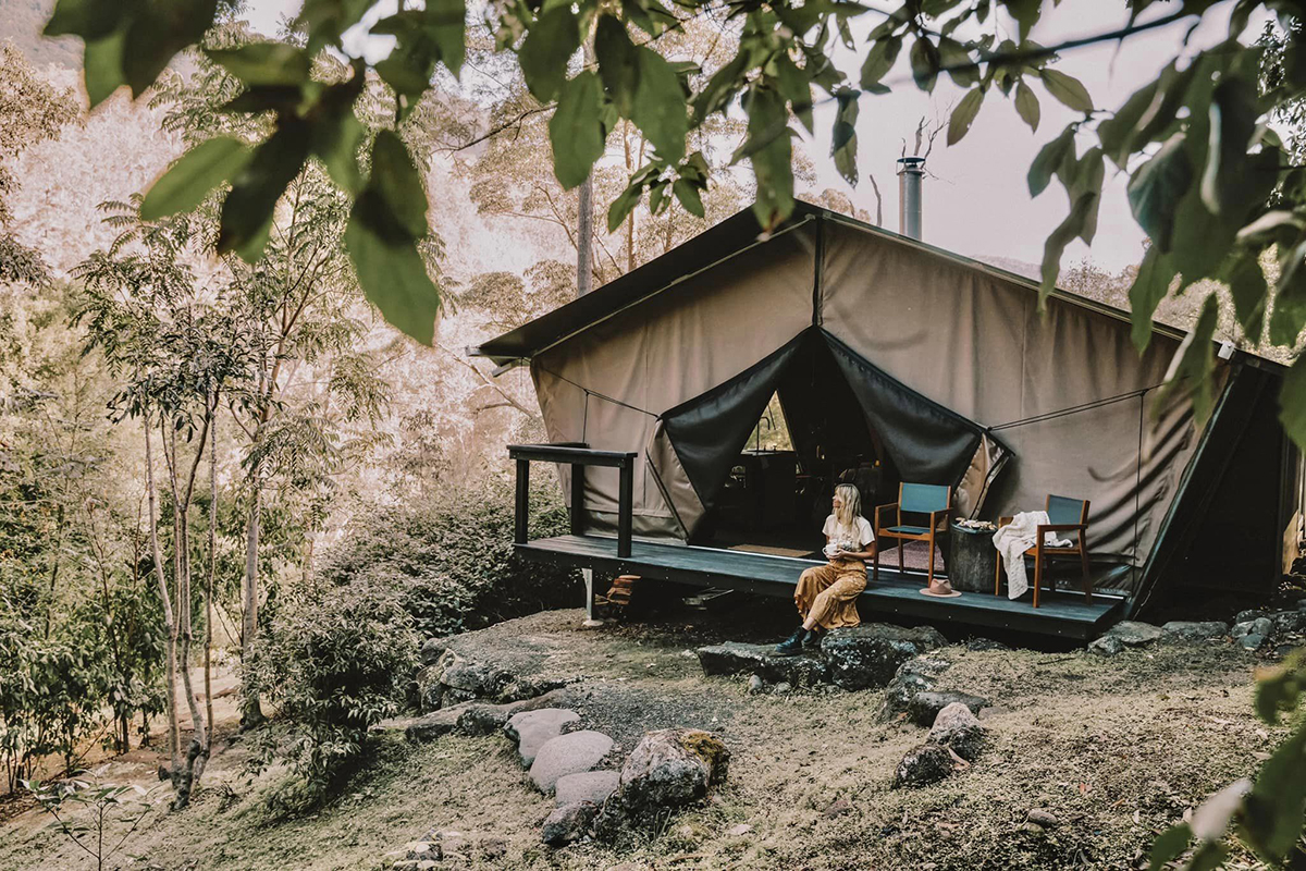 Nightfall Camp, Lamington National Park (image supplied)