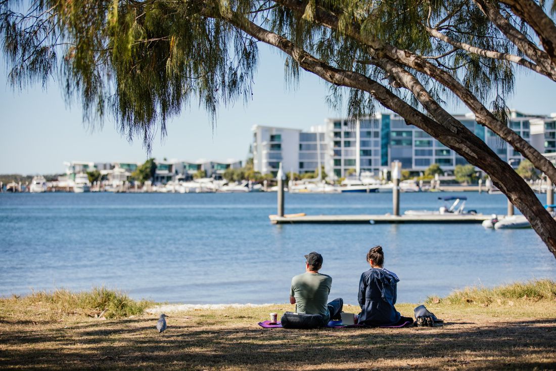 Paradise Point, Ephraim Island and Sovereign Island (image courtesy of Destination Gold Coast)