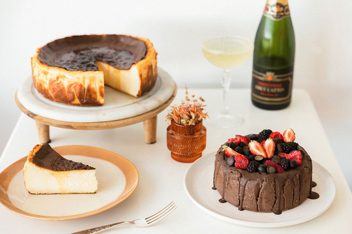 Cheesecake at Basque, Chirn Park (Image: © 2024 Inside Gold Coast)