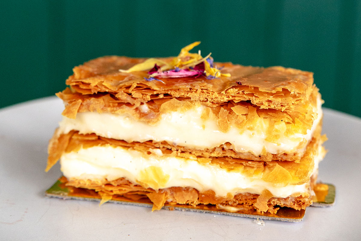Mille feuille, Franquette, Mount Tamborine (image supplied)