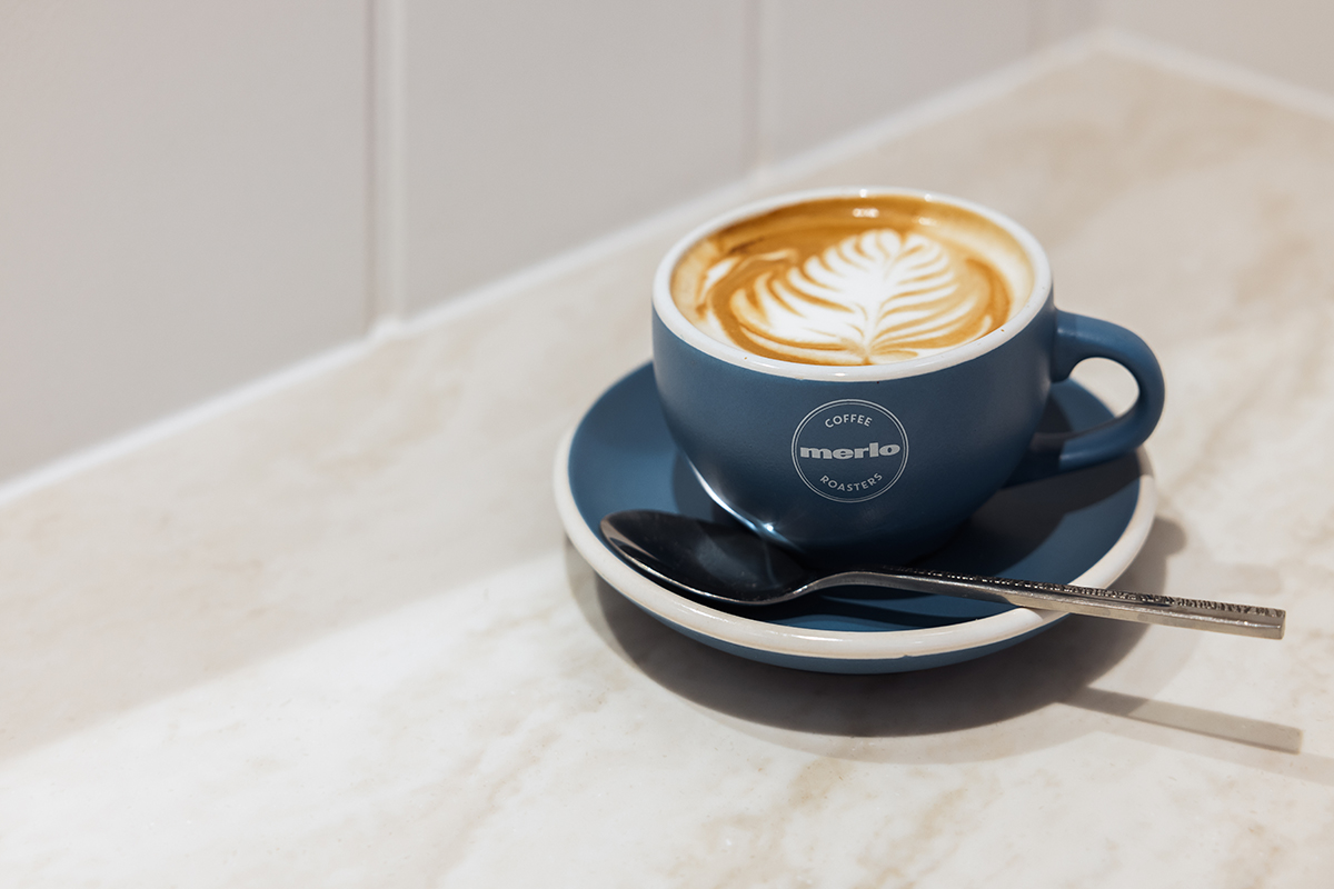 Coffee at Merlo Coffee Roasters, Gold Coast Airport (Image: © 2023 Inside Gold Coast)