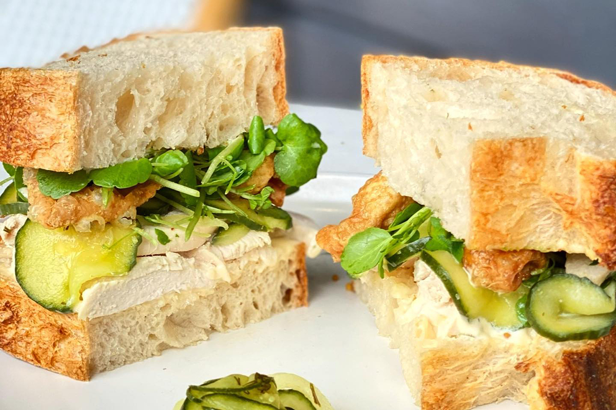 Tarte Chicken Sandwich (image by Pandanus Lane)