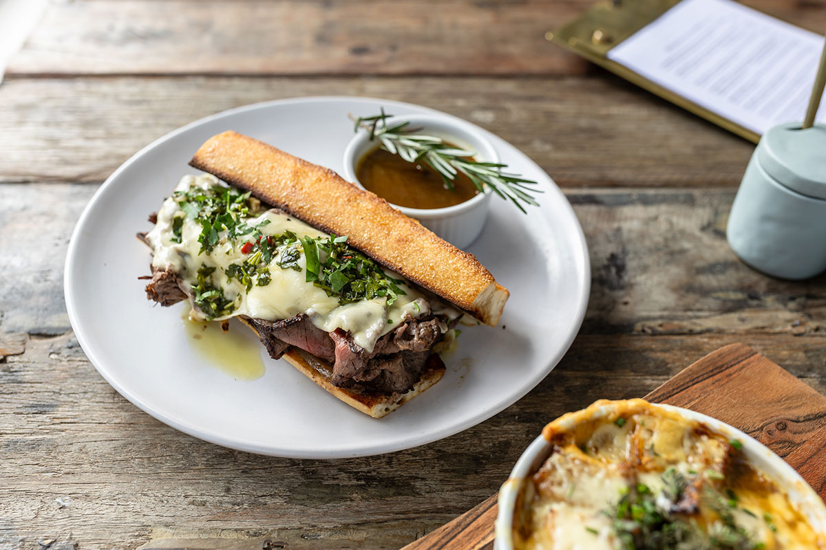 French Beef Dip, Tarte Beach House (image by Nosh by Jade Quinlivan)
