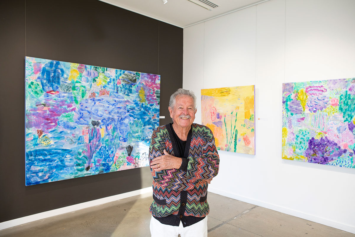 Ken Done AM, exhibition at Gallery One, Southport (image supplied)