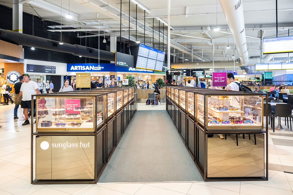 Sunglass Hut at Gold Coast Airport (image supplied)