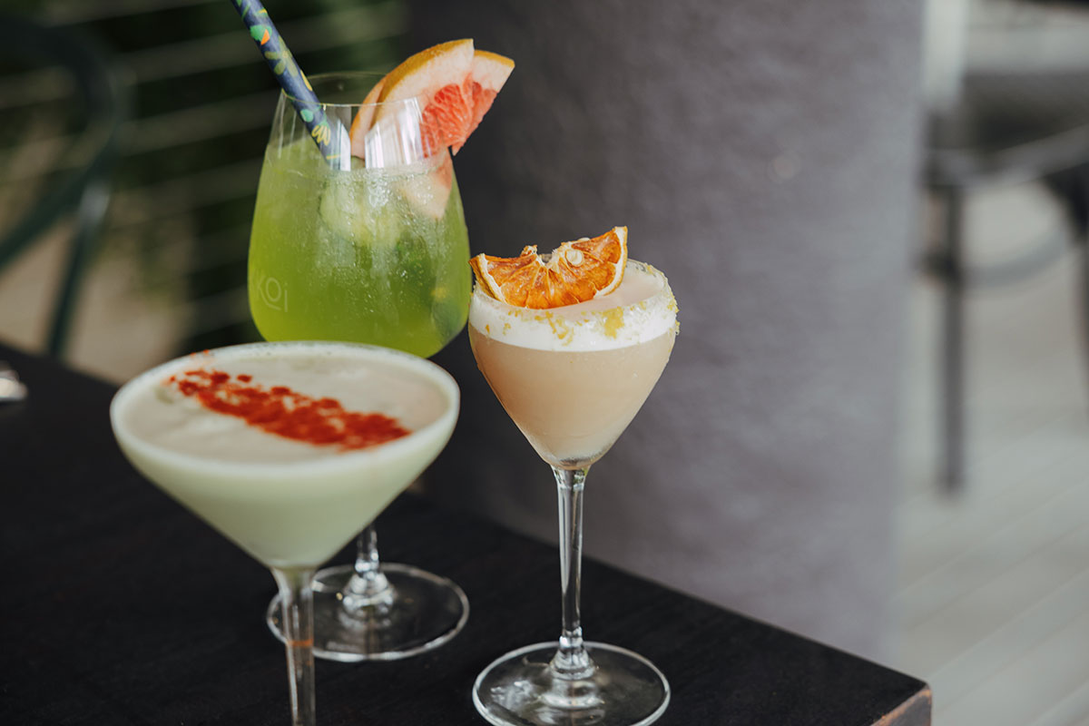 Cocktails, Pokkoi, Coolangatta (Image: © 2025 Inside Gold Coast)