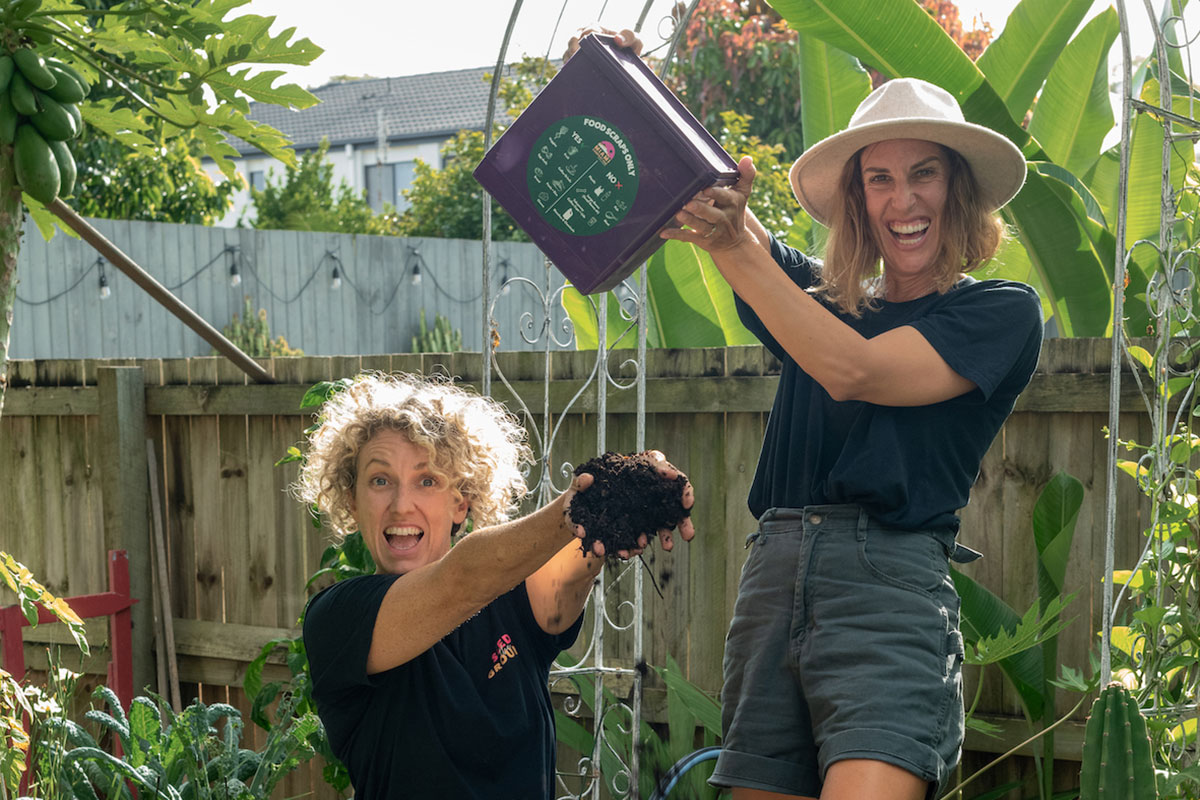 Nat & Jess, co-founders of Seed the Ground (image by Todd Maxted)