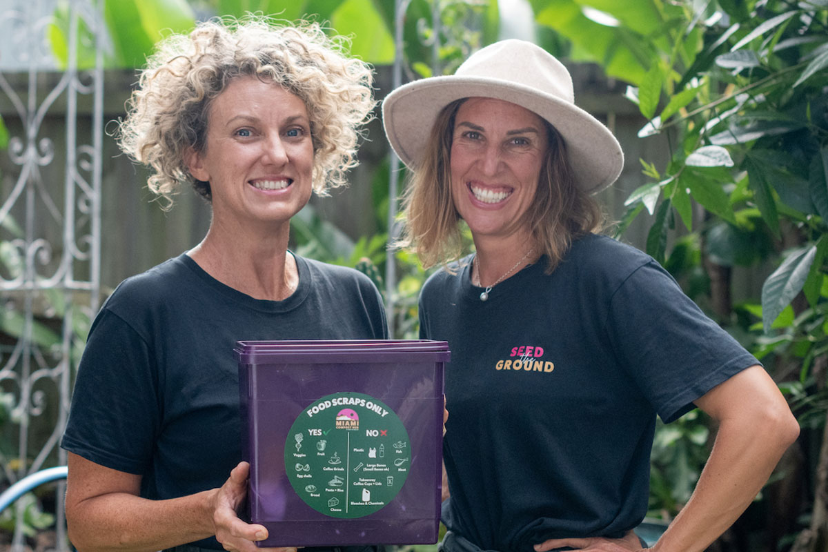Nat & Jess, co-founders of Seed the Ground (image by Todd Maxted)