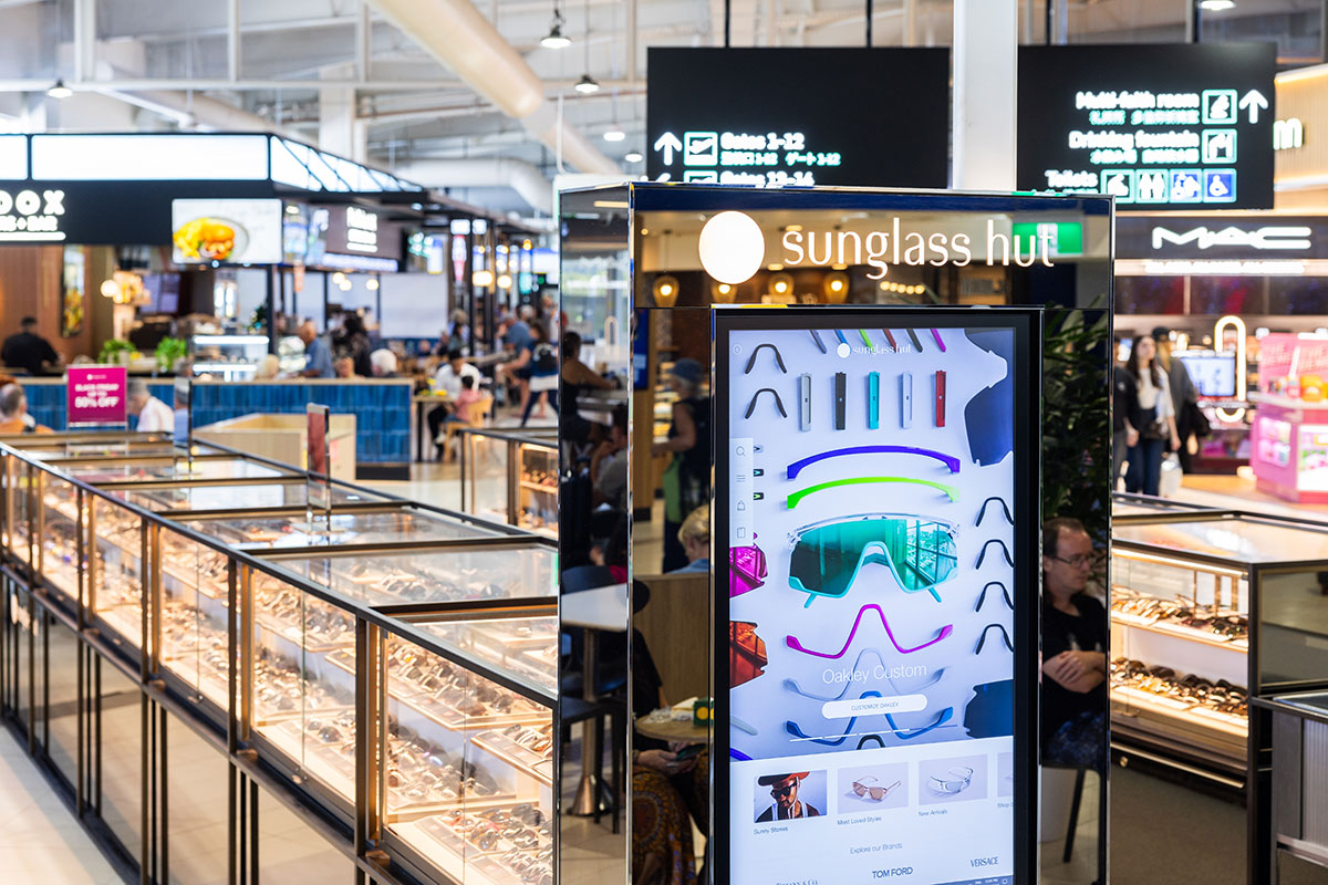 Sunglass Hut at Gold Coast Airport (image supplied)